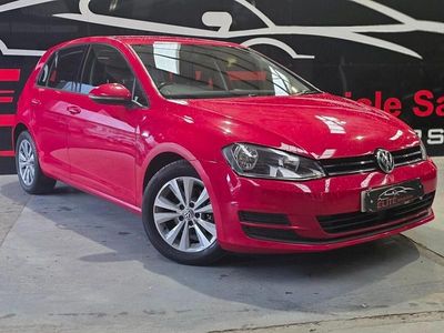 Used VW Golf VII SE 105 HP (77 kW) 2014 Red Hatchback