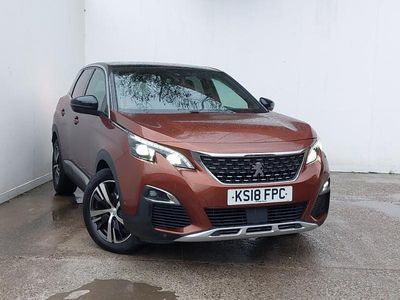 Bronze Used 2018 Peugeot 3008 GT-line SUV | £10,298 (Expensive)