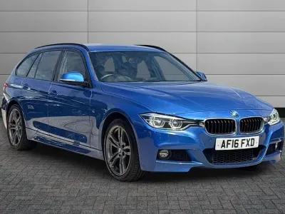 Used BMW 320 M Sport 187 HP (137 kW) 2016 Blue Estate
