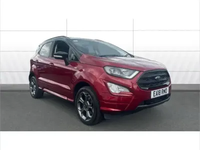 Used Ford Ecosport ST-Line 138 HP (101 kW) 2018 Red SUV