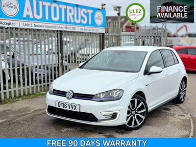 Used VW Golf VII GTE 204 HP (150 kW) 2016 White Hatchback