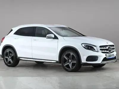 Used Mercedes GLA220 AMG Line Premium 177 HP (130 kW) 2018 White SUV