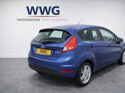 Usado Ford Fiesta Style 2009 Azul Citadino