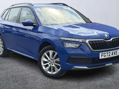 Used Skoda Kamiq SE 110 HP (80 kW) 2022 Blue SUV