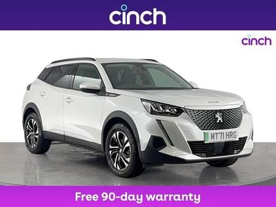 White Used 2021 Peugeot e-2008 Allure SUV | £13,399 (Fair price)