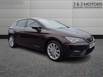 Used Seat Leon XCELLENCE 150 HP (110 kW) 2018 Mauve/purple Hatchback