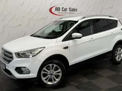 Used Ford Kuga Titanium 120 HP (88 kW) 2018 White SUV