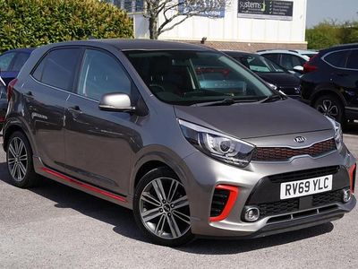 Used Kia Picanto GT-Line 83 HP (61 kW) 2019 Silver Hatchback