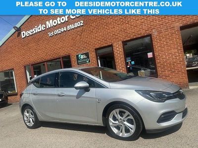Used Vauxhall Astra SRi 145 HP (106 kW) 2020 Silver Hatchback
