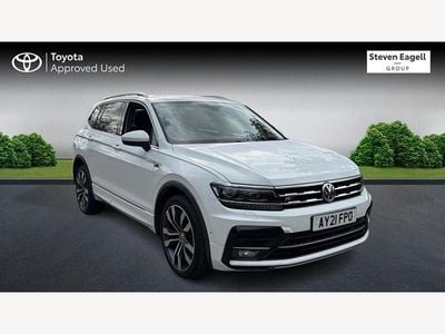 Used VW Tiguan Allspace R-line 2022 White SUV