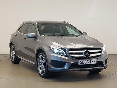 Used Mercedes GLA220 AMG line 177 HP (130 kW) 2017 Grey SUV