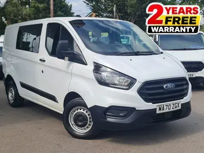 Used Ford Transit Custom 105 HP (77 kW) 2020 White Van