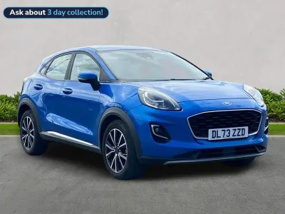 Used Ford Puma Titanium 2024 Blue SUV