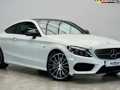 Used Mercedes C43 AMG Premium Plus 367 HP (269 kW) 2017 White Coupe