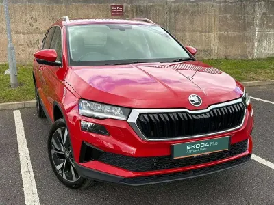 Second-hand Skoda Karoq SE L 150 CP (110 kW) 2024 Roșu SUV