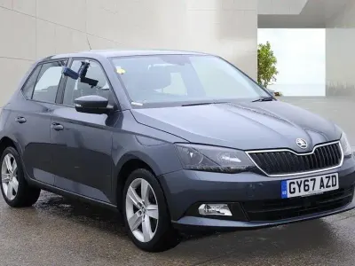 Used Skoda Fabia SE L 110 HP (80 kW) 2017 Grey Hatchback