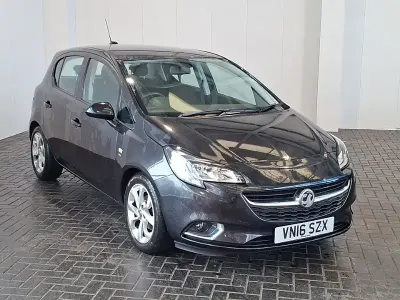 Used Vauxhall Corsa SRi 75 HP (55 kW) 2016 Black Hatchback