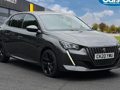 Used Peugeot 208 Allure 102 HP (75 kW) 2020 Grey Hatchback