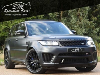 used Land Rover Range Rover Sport 5.0 V8 SVR 5d 543 BHP APPLY FOR FINANCE ON OUR WEBSITE