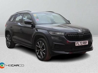 Used Skoda Kodiaq SportLine 150 HP (110 kW) 2022 Black SUV