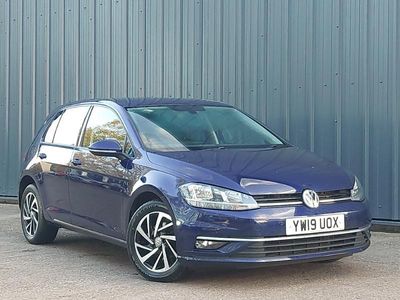 Blue Used 2019 VW Golf VII Match Hatchback | £13,498 (Fair price)