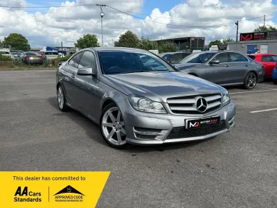 Used Mercedes C250 Sport Edition 2015 Silver Coupe