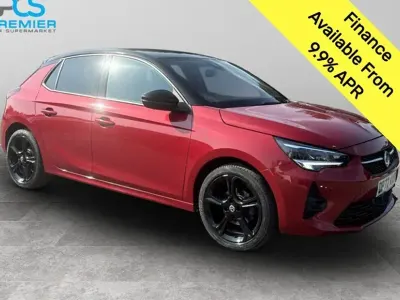 Used Vauxhall Corsa 73 HP (53 kW) 2023 Crimson red (metallic paint) Hatchback