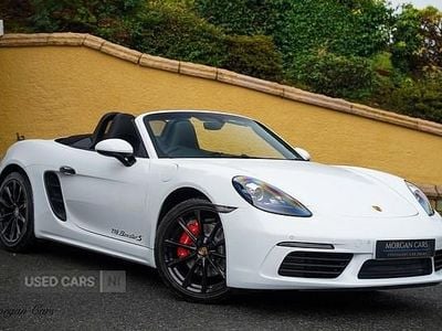 Used Porsche 718 Boxster 2025 White Cabriolet