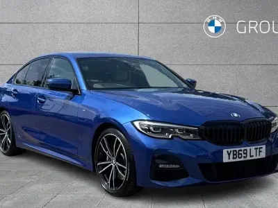 Used BMW 320 M Sport 184 HP (135 kW) 2019 Blue Sedan