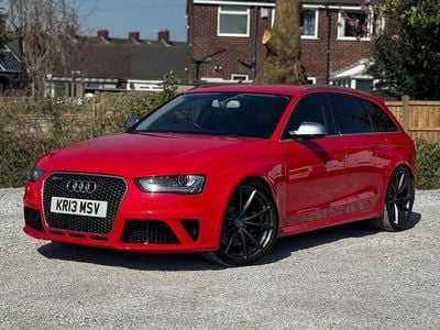 Used Audi RS4 Advanced 450 HP (330 kW) 2013 Red Estate