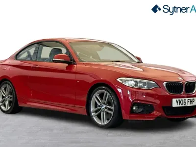 Used BMW 225 M Sport 221 HP (162 kW) 2016 Red Coupe