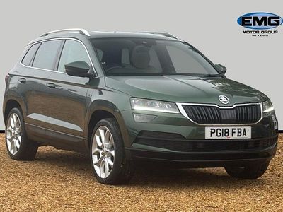 Green Used 2018 Skoda Karoq SUV | £15,595 (Fair price)