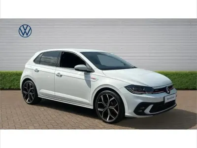 New VW Polo GTI 207 HP (152 kW) 2026 White Hatchback