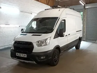 Used Ford Transit 130 HP (95 kW) 2022 White Van