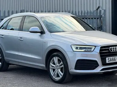 Used Audi Q3 S-Line 150 HP (110 kW) 2016 Silver SUV