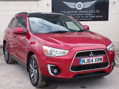 Used Mitsubishi ASX 116 HP (85 kW) 2014 Red SUV