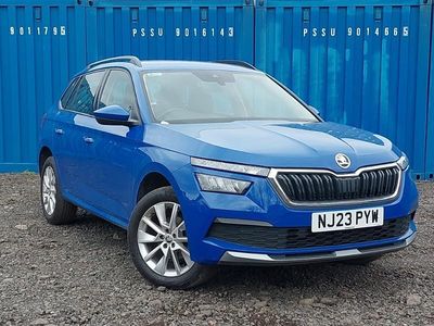 Used Skoda Kamiq SE 95 HP (69 kW) 2023 Blue SUV