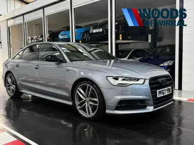 Used Audi A6 Black Edition 190 HP (139 kW) 2018 Grey Sedan