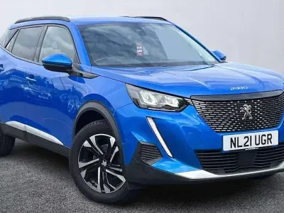 Used Peugeot 2008 Allure 101 HP (74 kW) 2021 Blue SUV