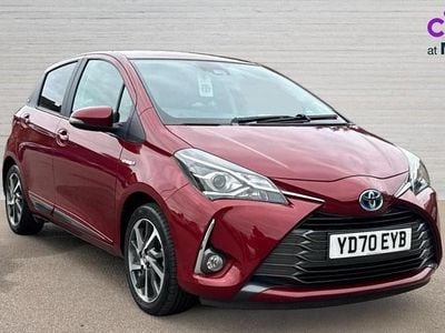 Red Used 2020 Toyota Yaris Hybrid Hatchback | £15,284 (Good price)