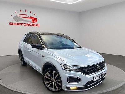 Silver Used 2018 VW T-Roc R-line SUV | £13,490 (Fair price)