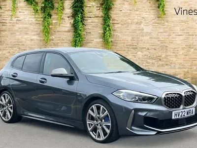 Used BMW M135 Shadowline 306 HP (225 kW) 2022 Grey Hatchback