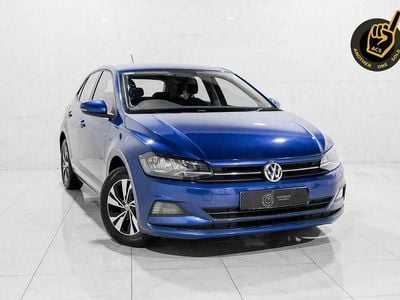 Used VW Polo SE 95 HP (69 kW) 2018 Blue Hatchback