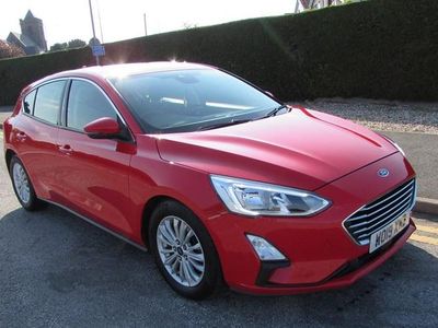 Red Used 2019 Ford Focus Titanium Hatchback | £11,995 (Fair price)