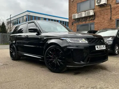 Used Land Rover Range Rover Sport SVR 2022 Black SUV