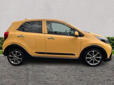 Used Kia Picanto X-Line 66 HP (48 kW) 2023 Yellow Hatchback