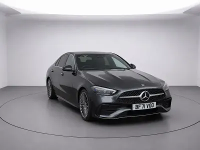 Begagnad Mercedes C200 AMG line 224 HK (164 kW) 2022 Grå Sedan