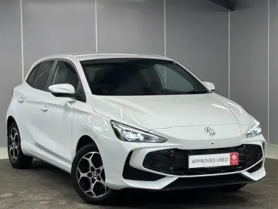 New MG MG3 Trophy 194 HP (142 kW) 2026 White Hatchback