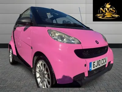 Used Smart ForTwo Cabrio Passion 84 HP (61 kW) 2010 Black Cabriolet