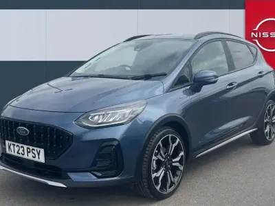 Used Ford Fiesta Active X 125 HP (91 kW) 2023 Blue Hatchback